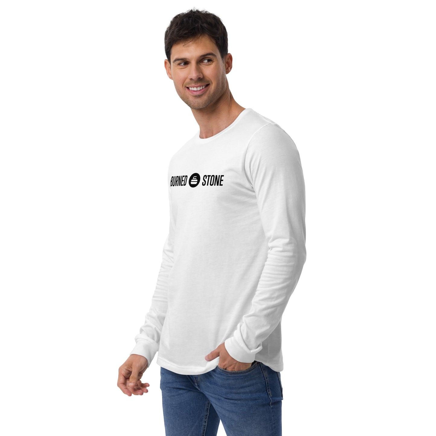 A stone played Long Sleeve Tee