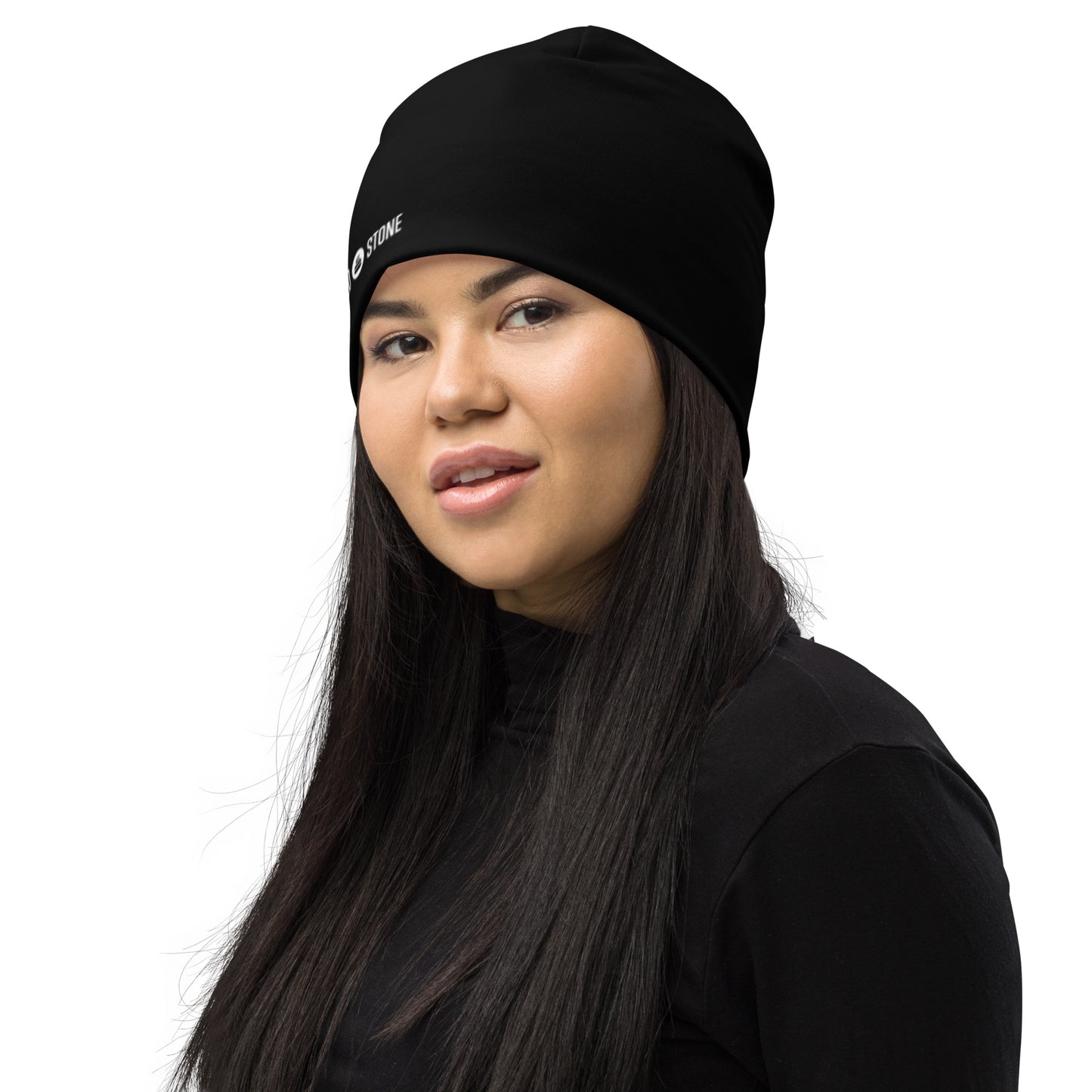 Burned Stone Logo Beanie