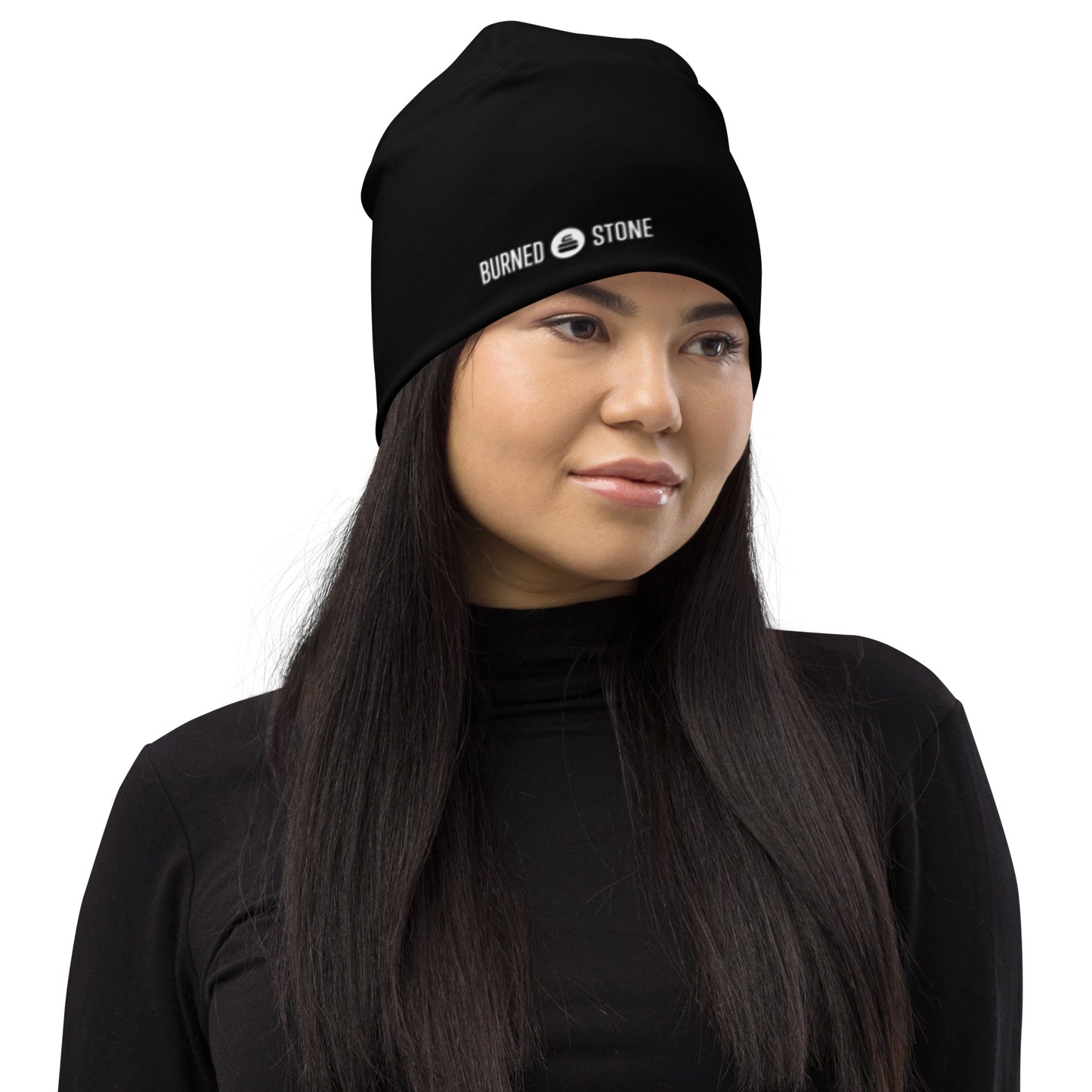 Burned Stone Logo Beanie