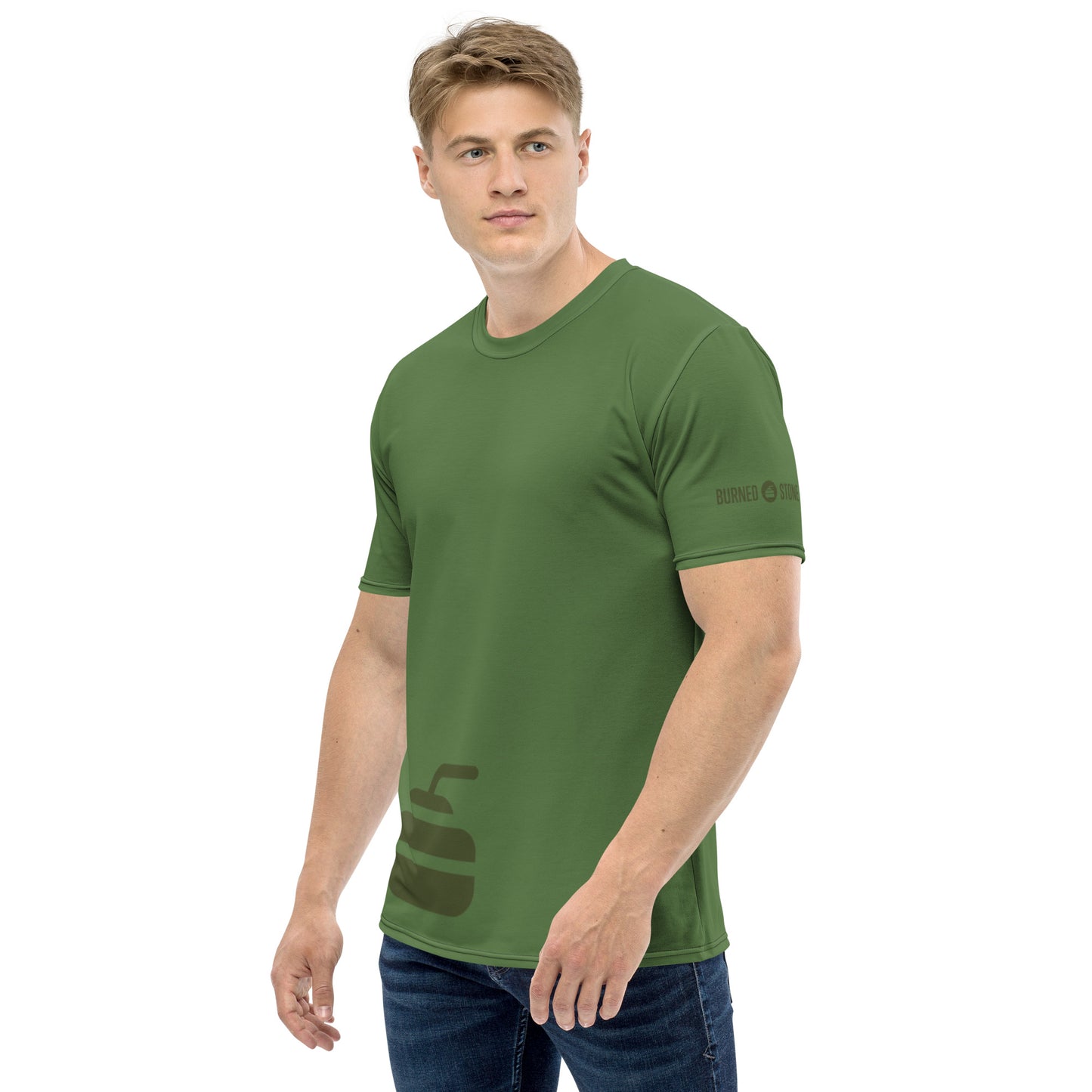 Offset Stone T-Shirt - Green