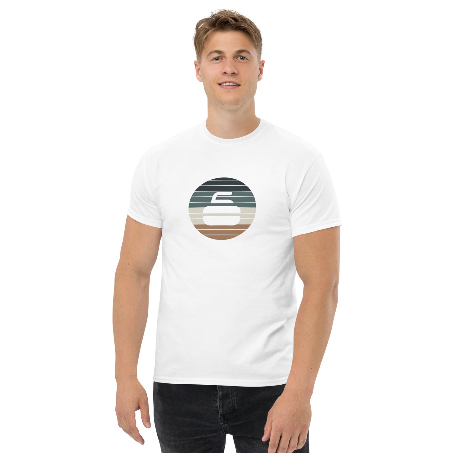 Striped Stone T-Shirt - Neutral