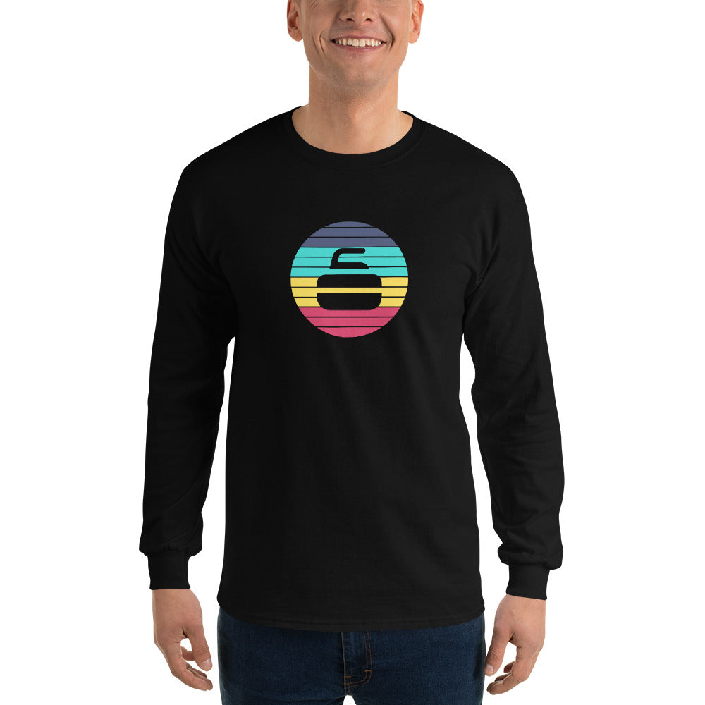 Striped Stone Long Sleeve Tee - Bright (Center)