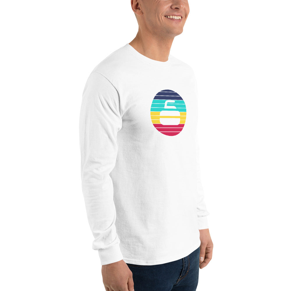 Striped Stone Long Sleeve Tee - Bright (Center)