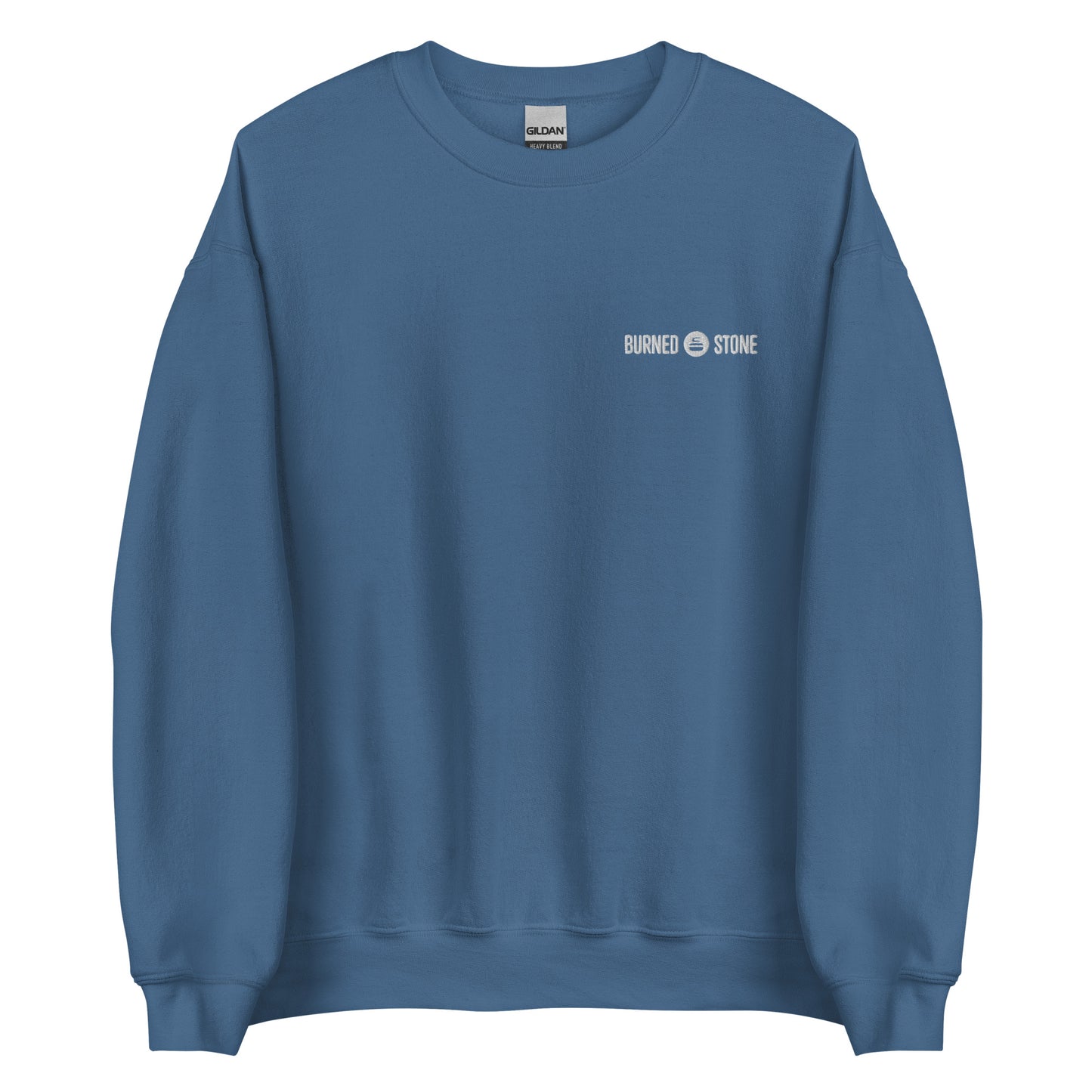 Burned Stone Logo Sweatshirt