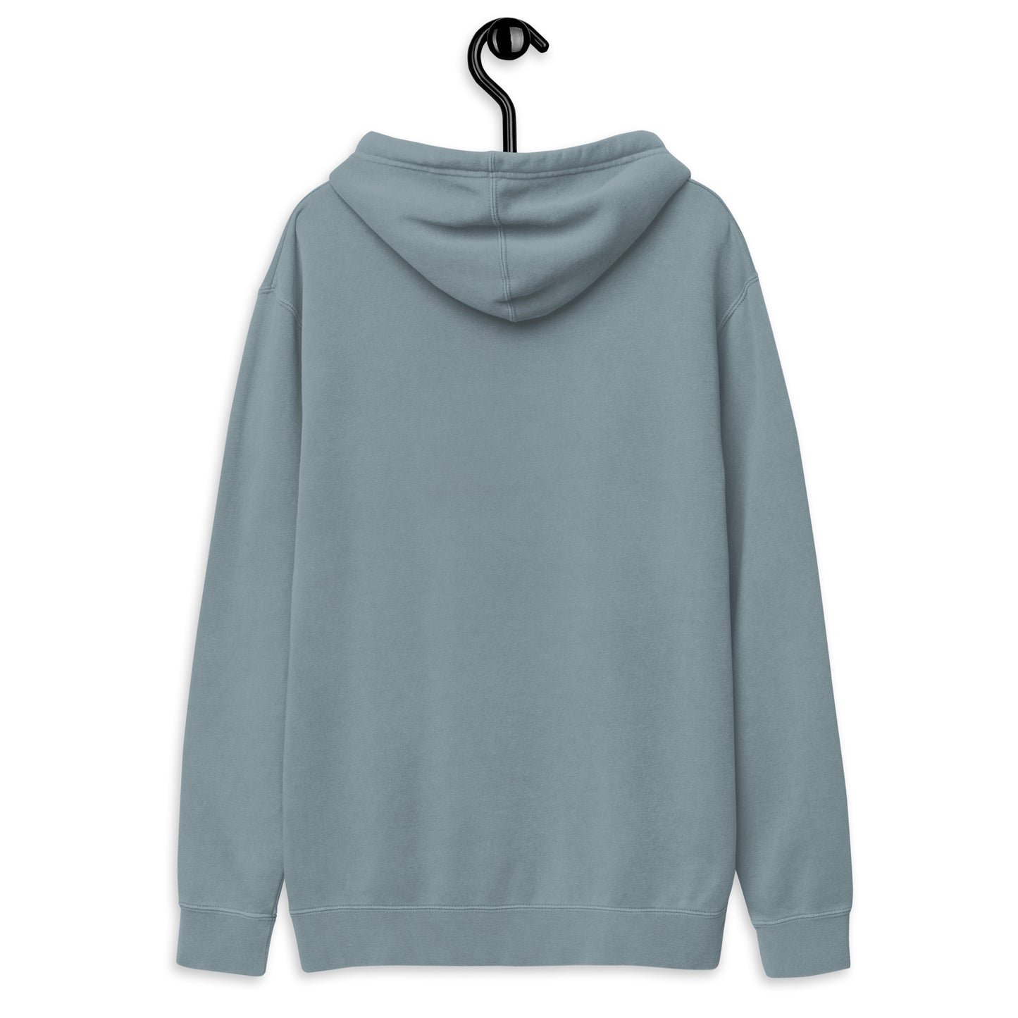 Curling Stone Pigment-Dyed Hoodie - Slate Blue