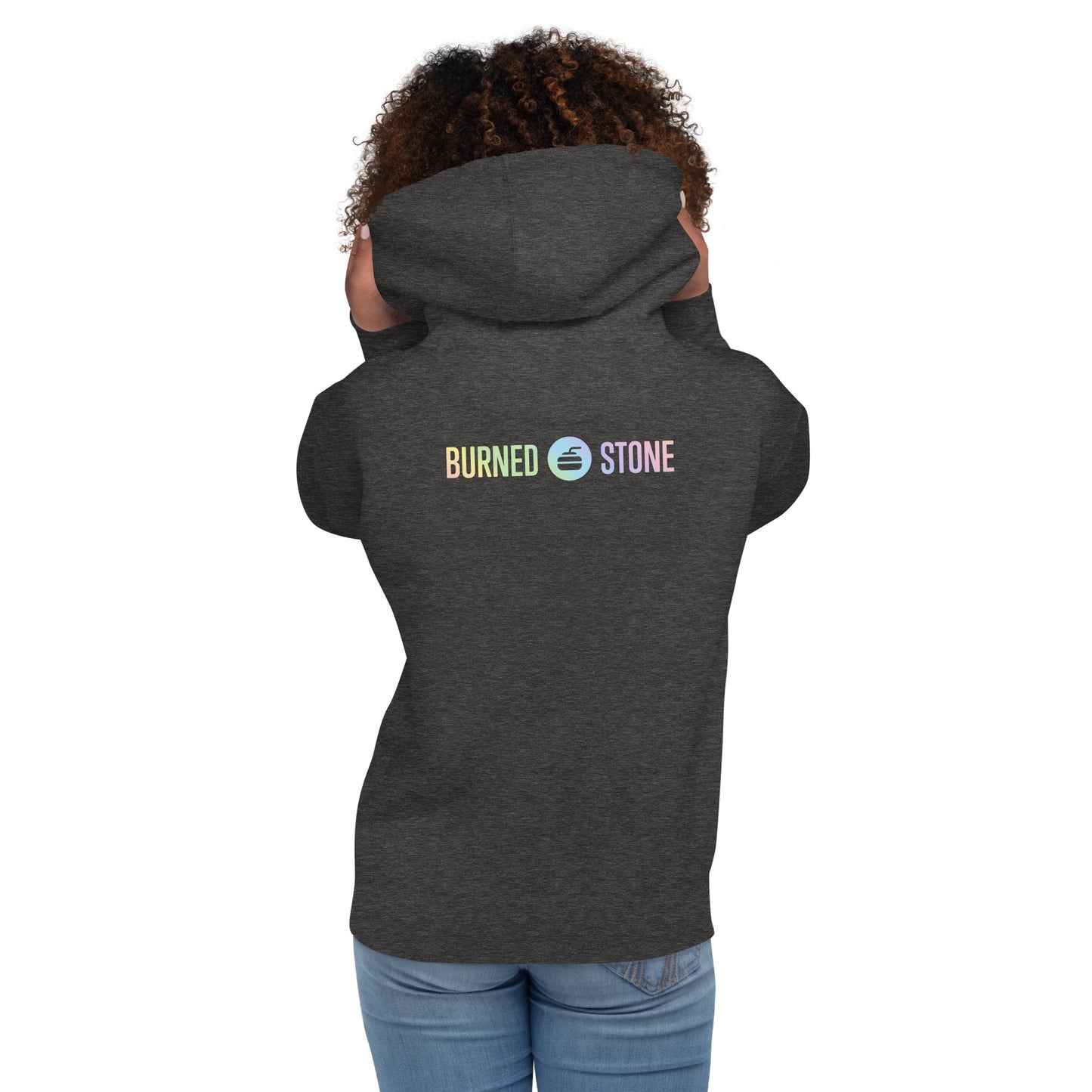 Gradient Stone Hoodie - Grey Heather