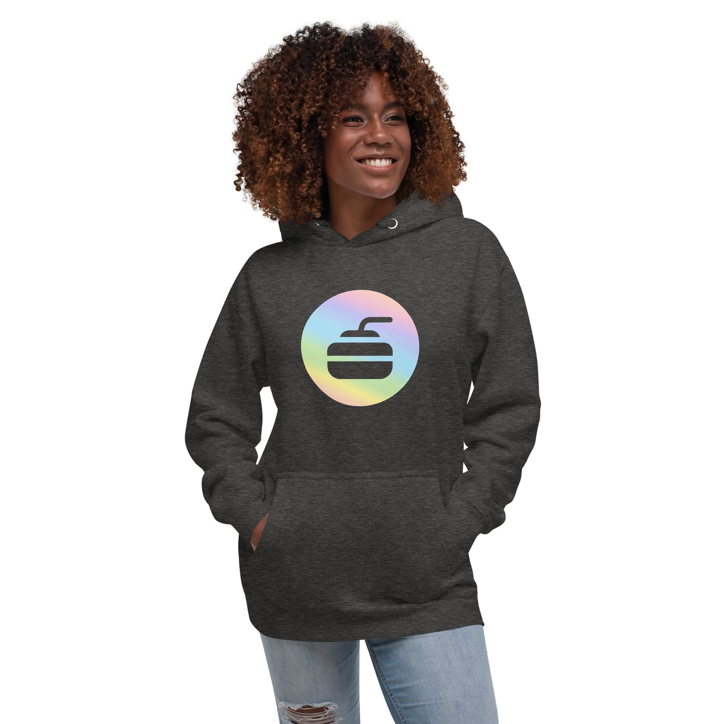 Gradient Stone Hoodie - Grey Heather