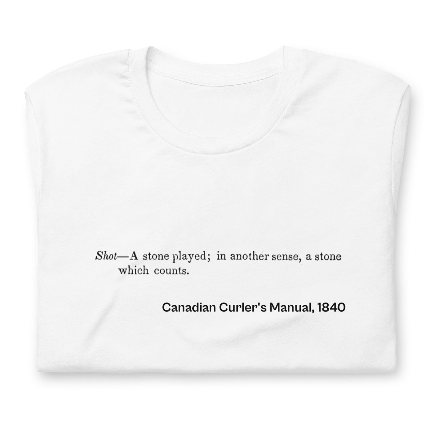 A stone which counts T-Shirt