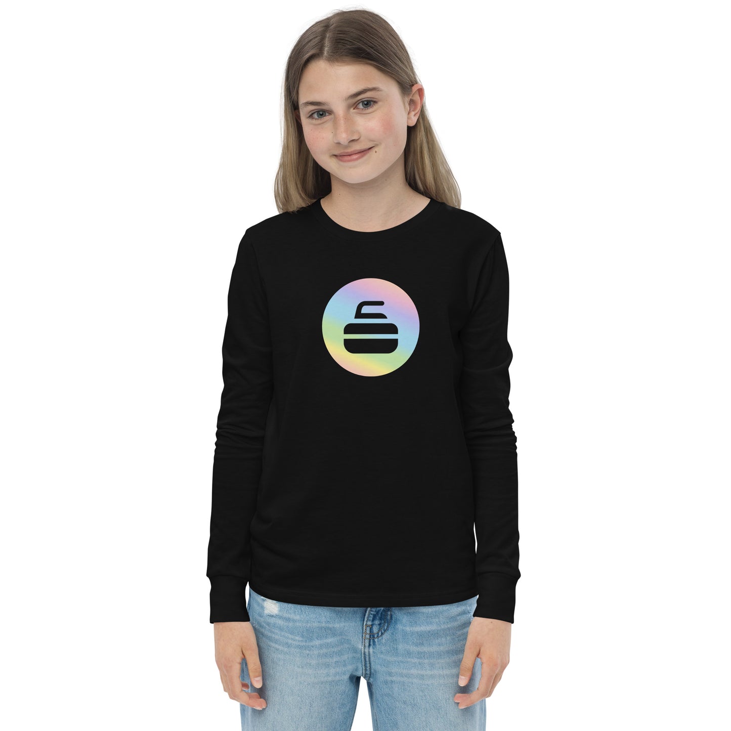 Gradient Stone Long Sleeve Tee - Youth