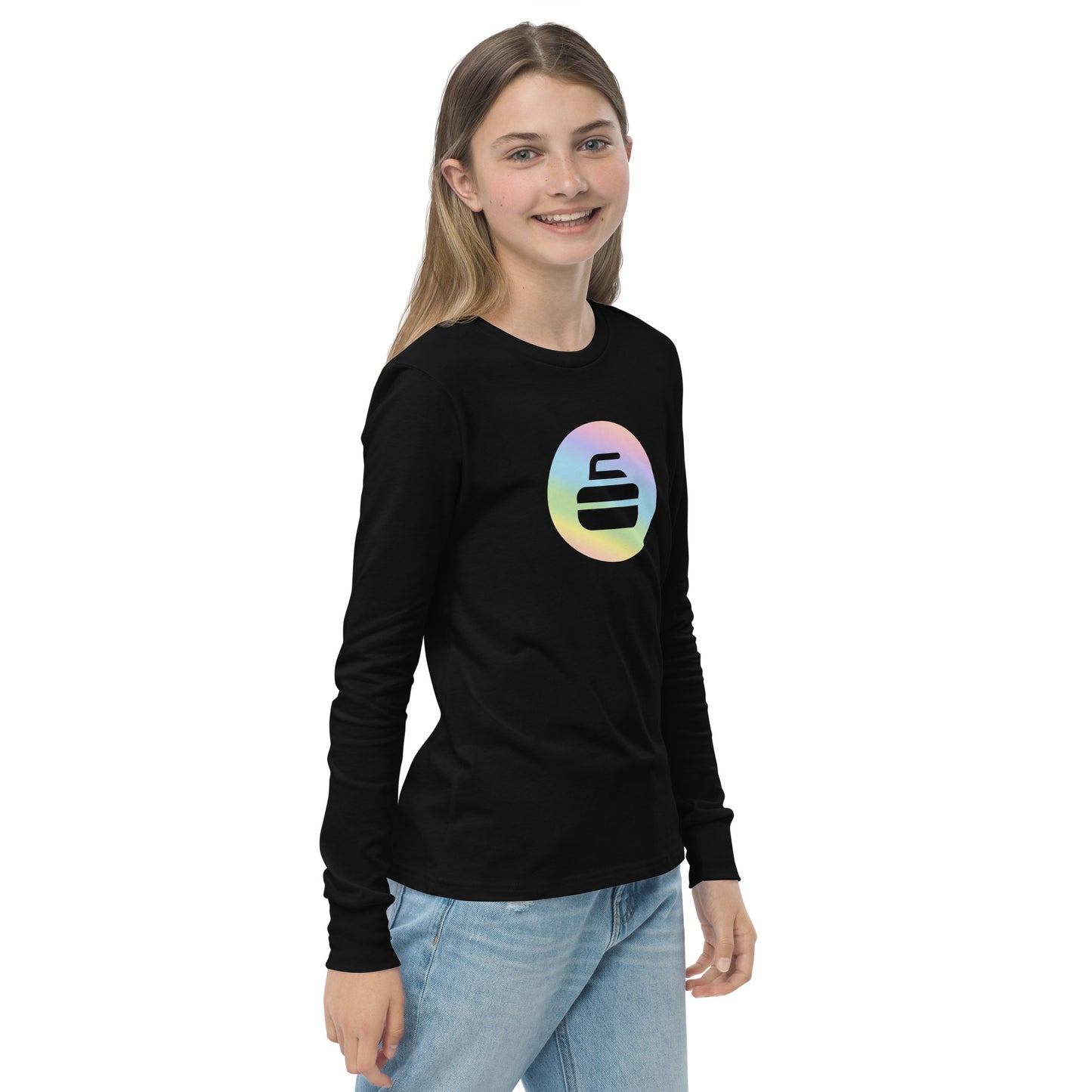 Gradient Stone Long Sleeve Tee - Youth
