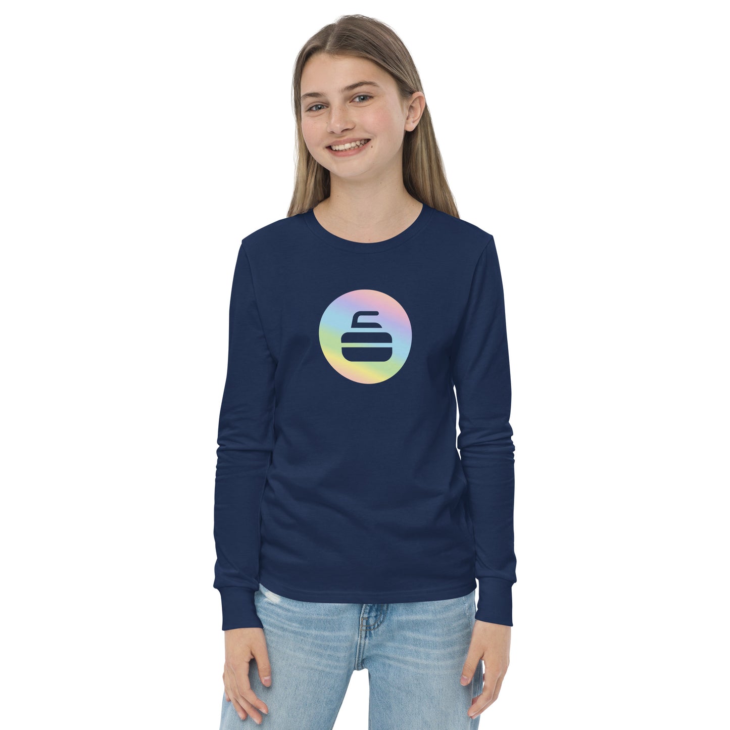 Gradient Stone Long Sleeve Tee - Youth