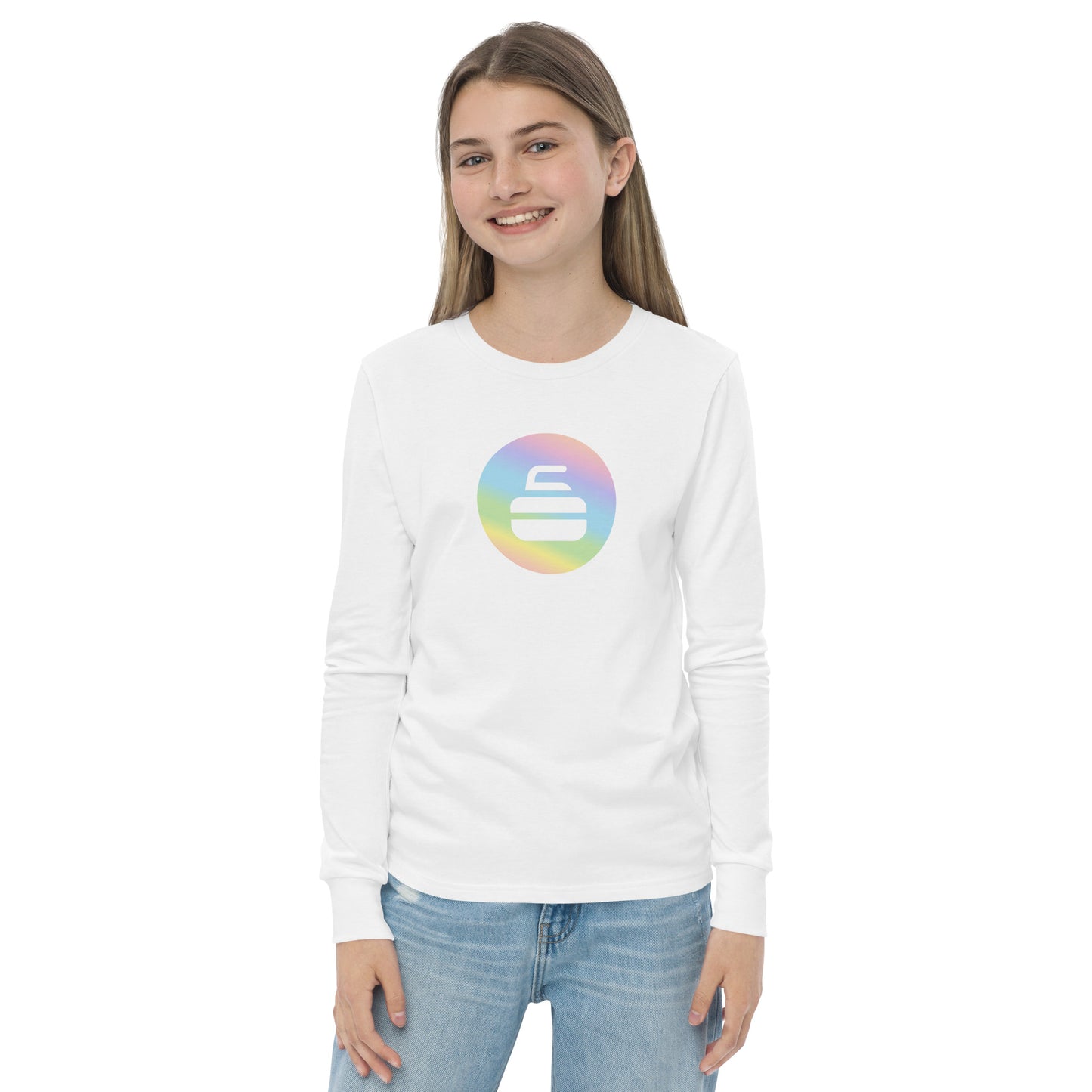 Gradient Stone Long Sleeve Tee - Youth