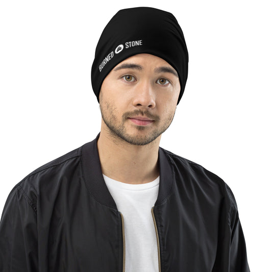 Burned Stone Logo Beanie