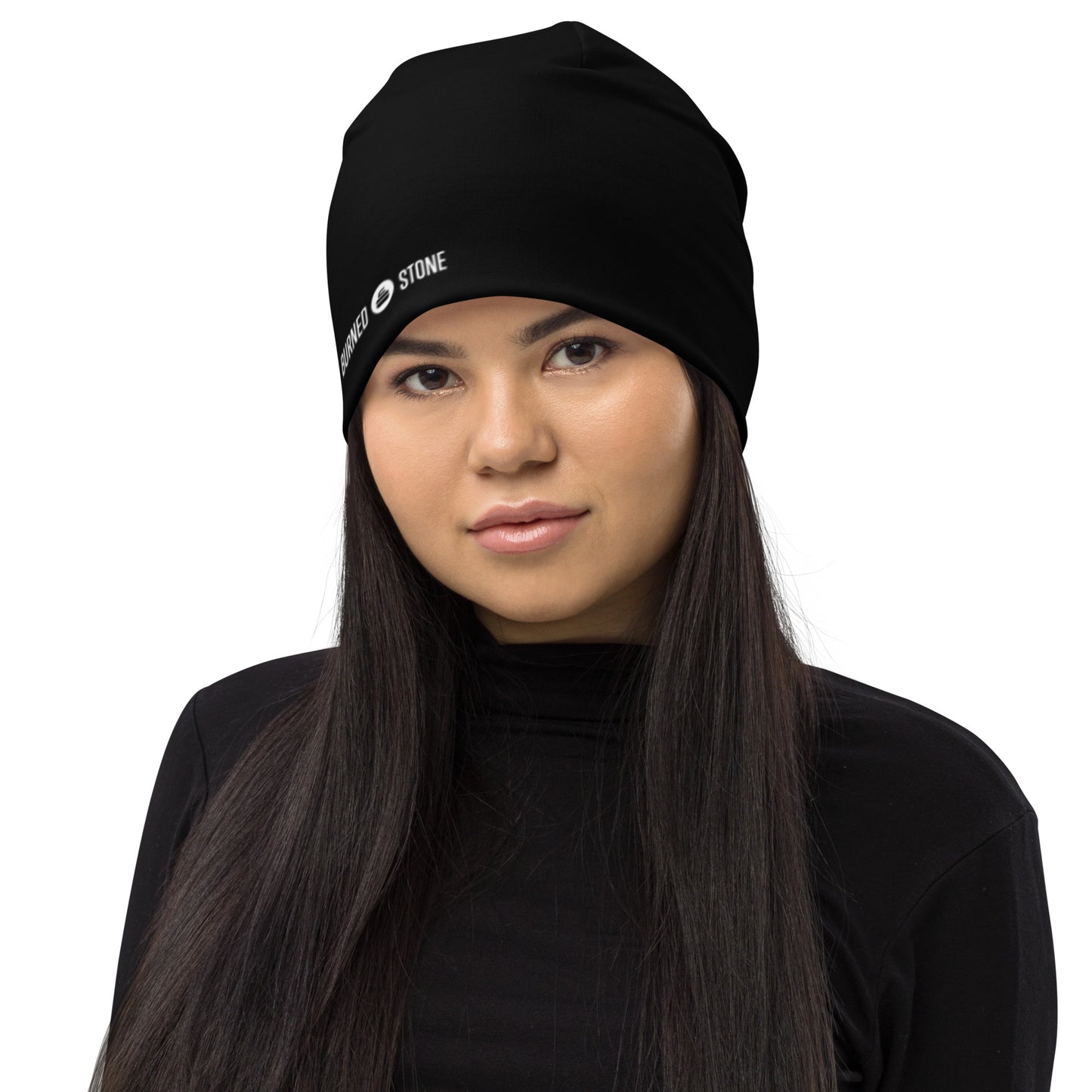 Burned Stone Logo Beanie