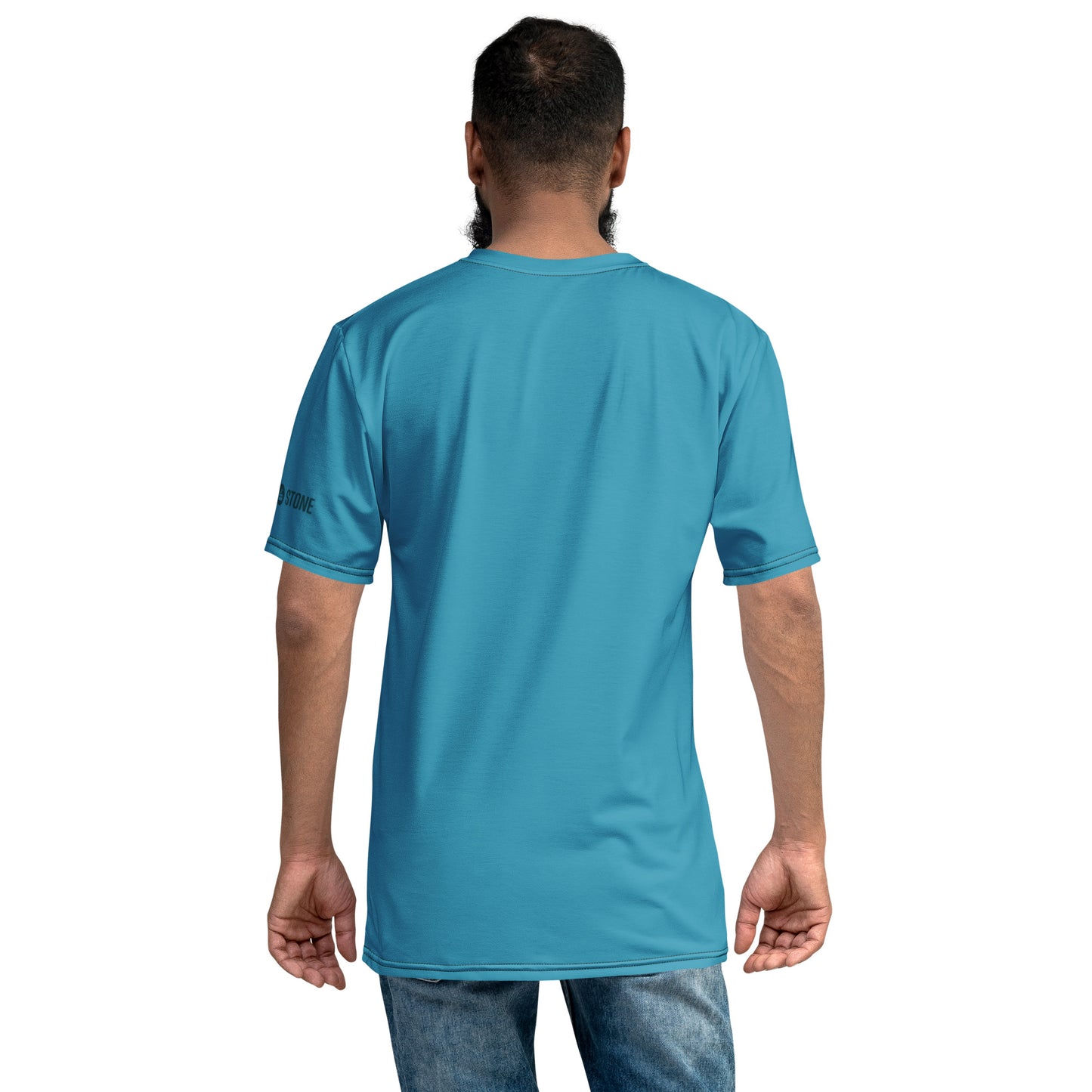 Offset Stone T-Shirt - Light Blue