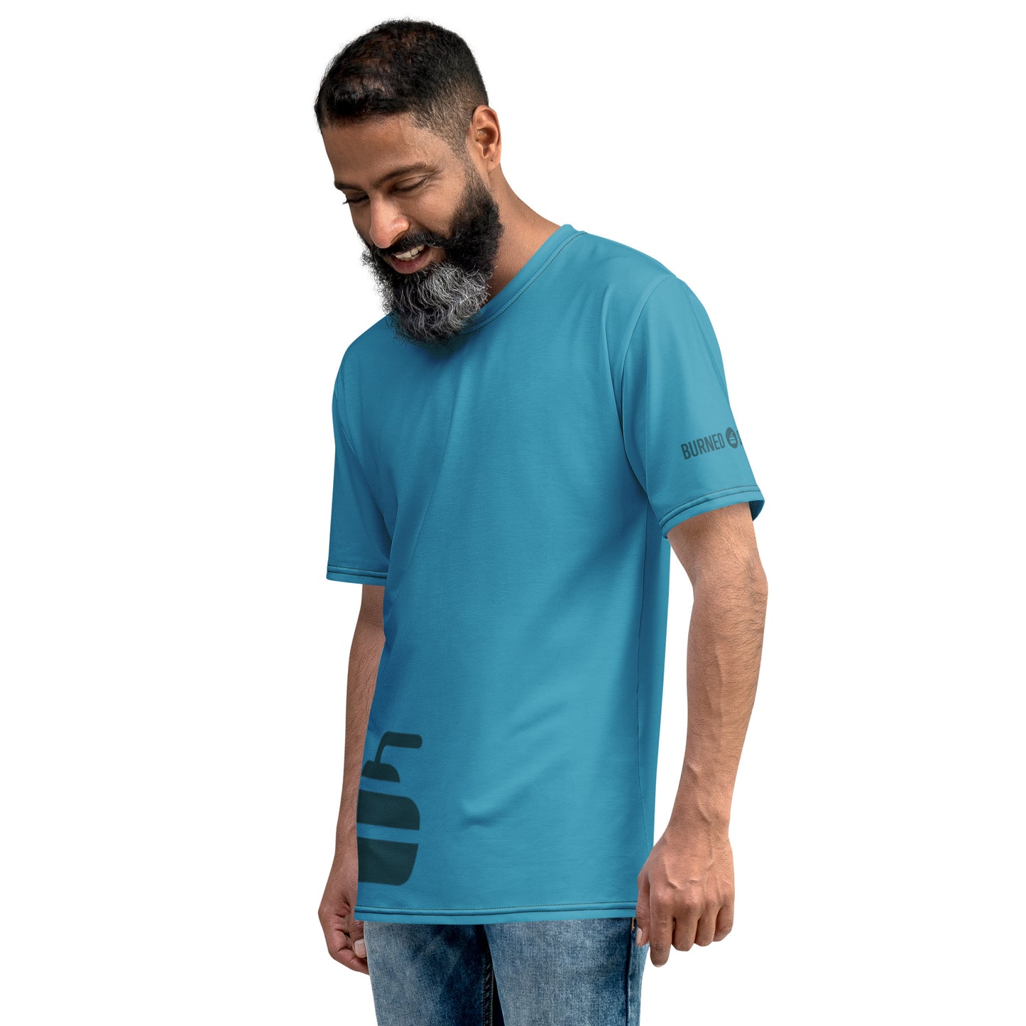 Offset Stone T-Shirt - Light Blue