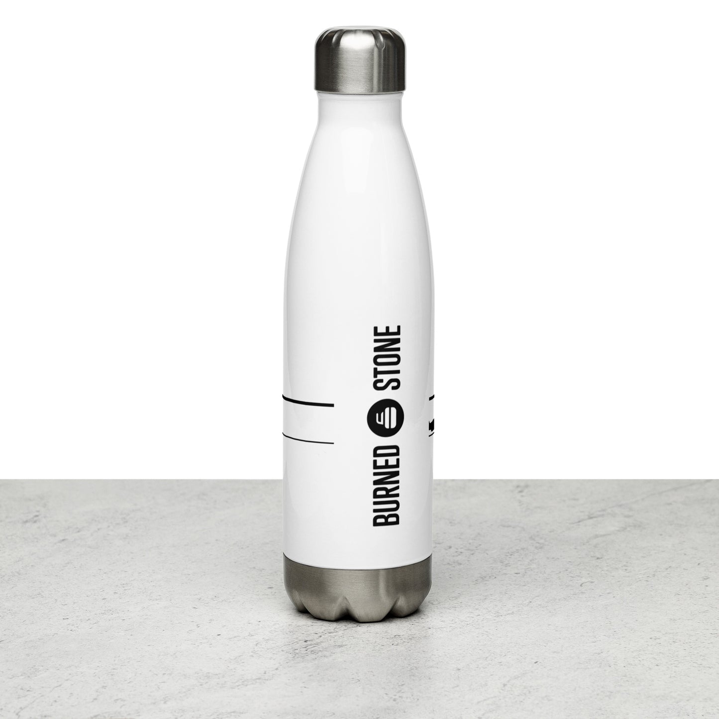 Curling Slider - Stainless Steel Water Bottle