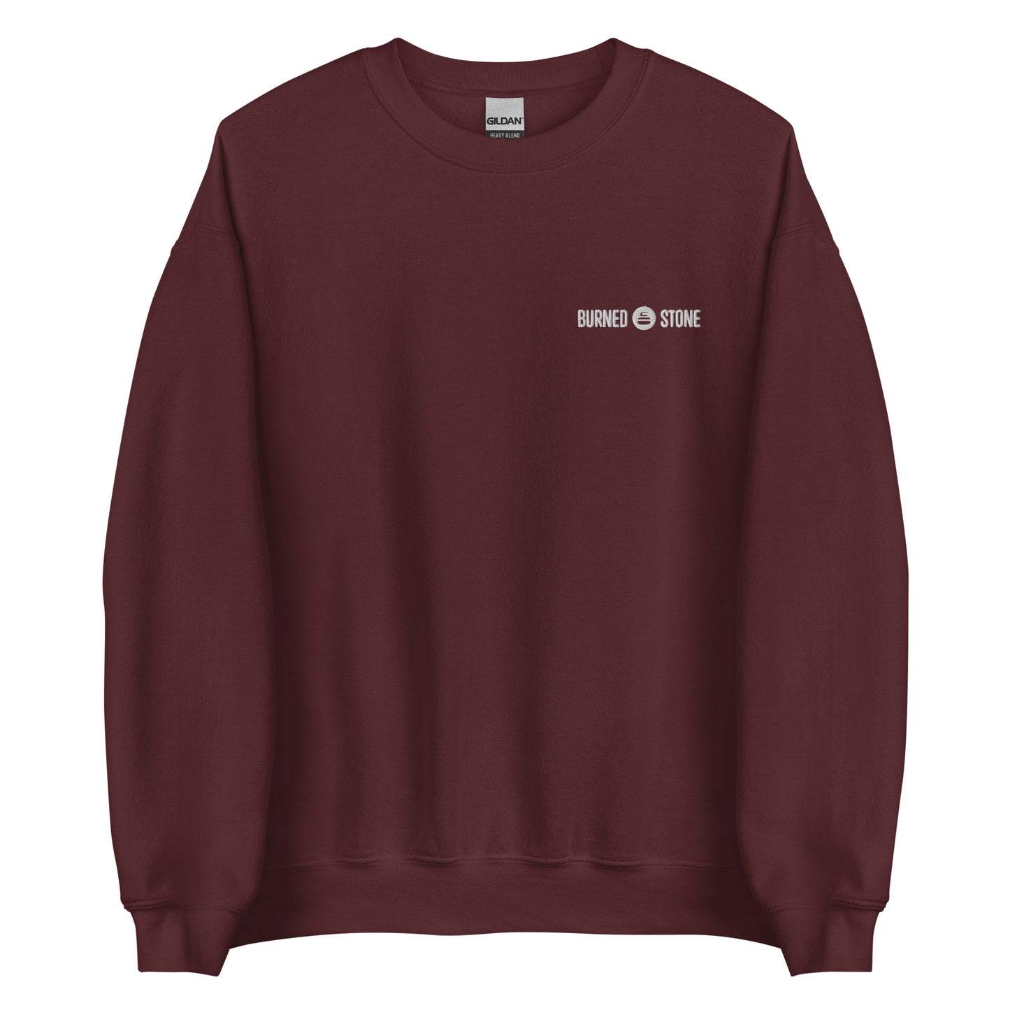 Burned Stone Logo Sweatshirt