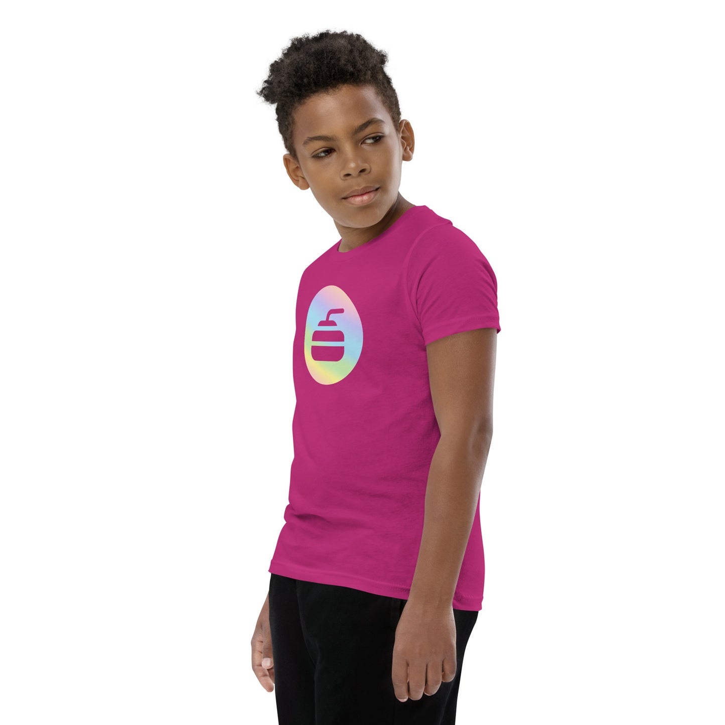 Gradient Stone Youth Short Sleeve T-Shirt - Multiple Colours