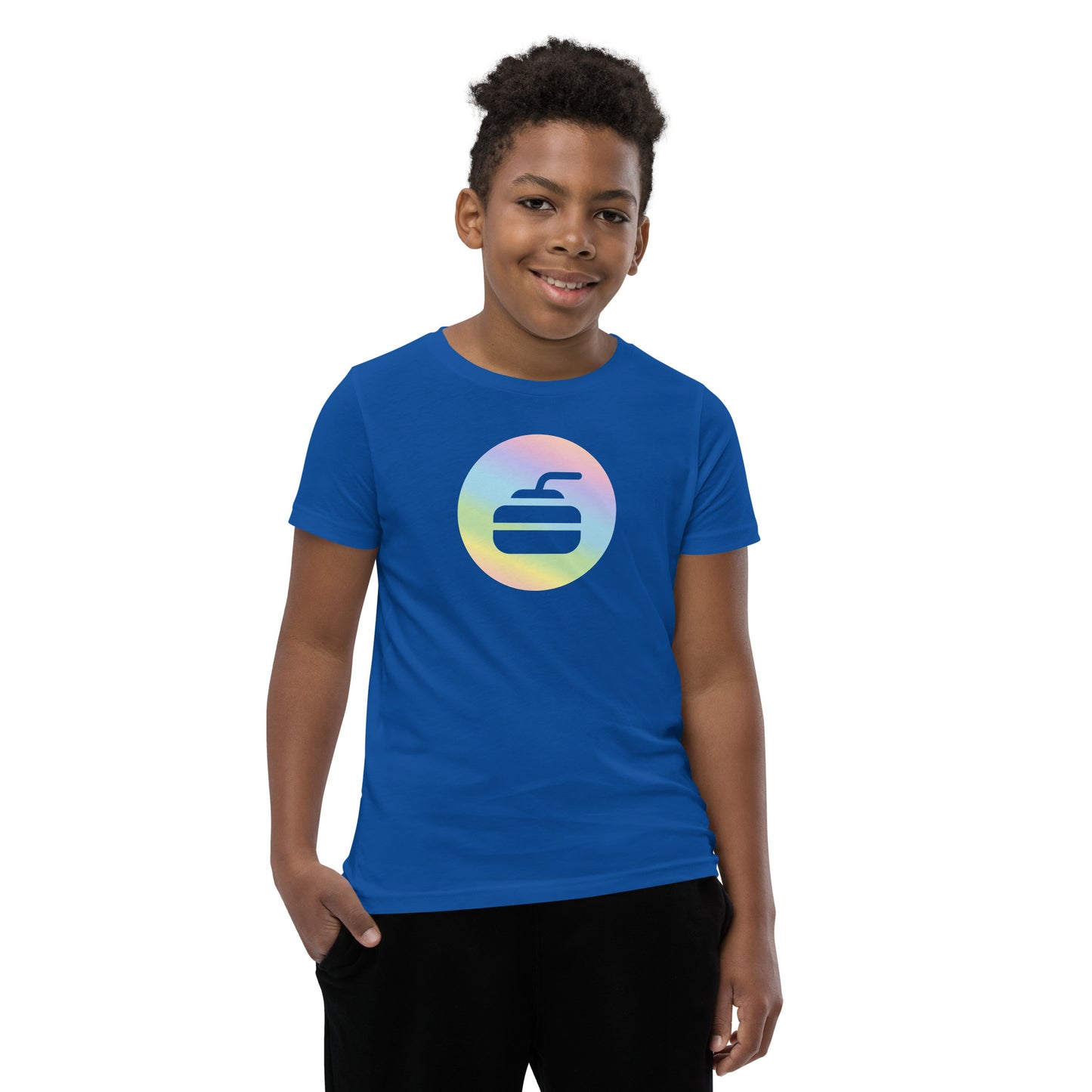 Gradient Stone Youth Short Sleeve T-Shirt - Multiple Colours