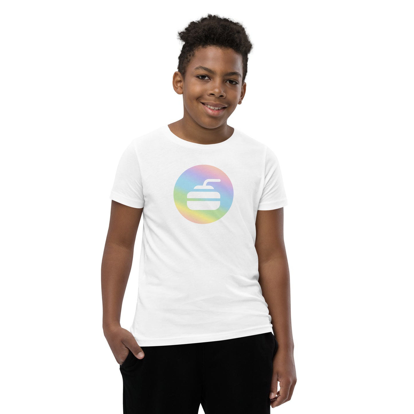 Gradient Stone Youth Short Sleeve T-Shirt - Multiple Colours